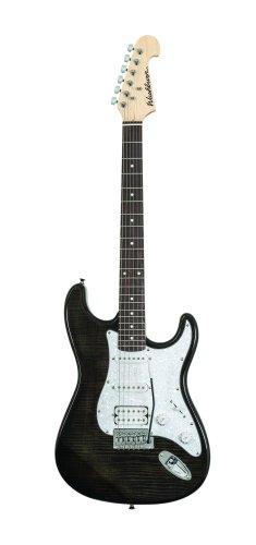 Washburn SDFTB Sonamaster Deluxe Electric Guitar. Trans Black