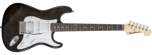 Washburn SDFTB Sonamaster Deluxe Electric Guitar. Trans Black
