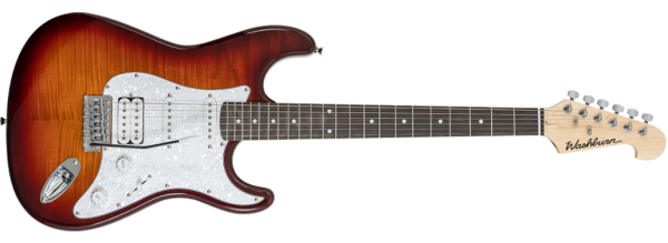 Washburn SFDSB-U Sonamaster Deluxe Electric Guitar. Sunburst